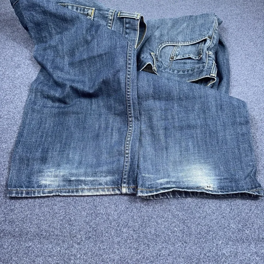Vintage Levis 569 Jeans Mens 40x32 Blue Loose Straight Baggy Y2k Grunge Wide Leg